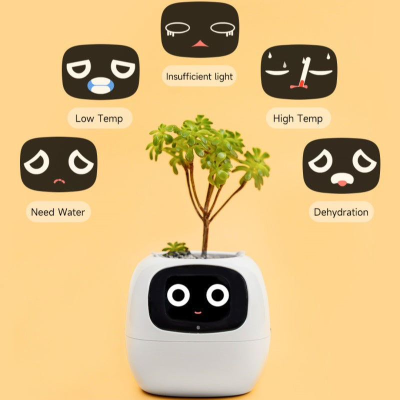 Robot Flower Pot