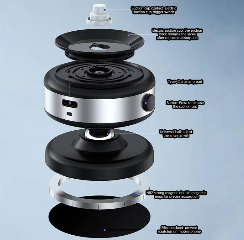 Rotatable Car Magnetic Phone Holder